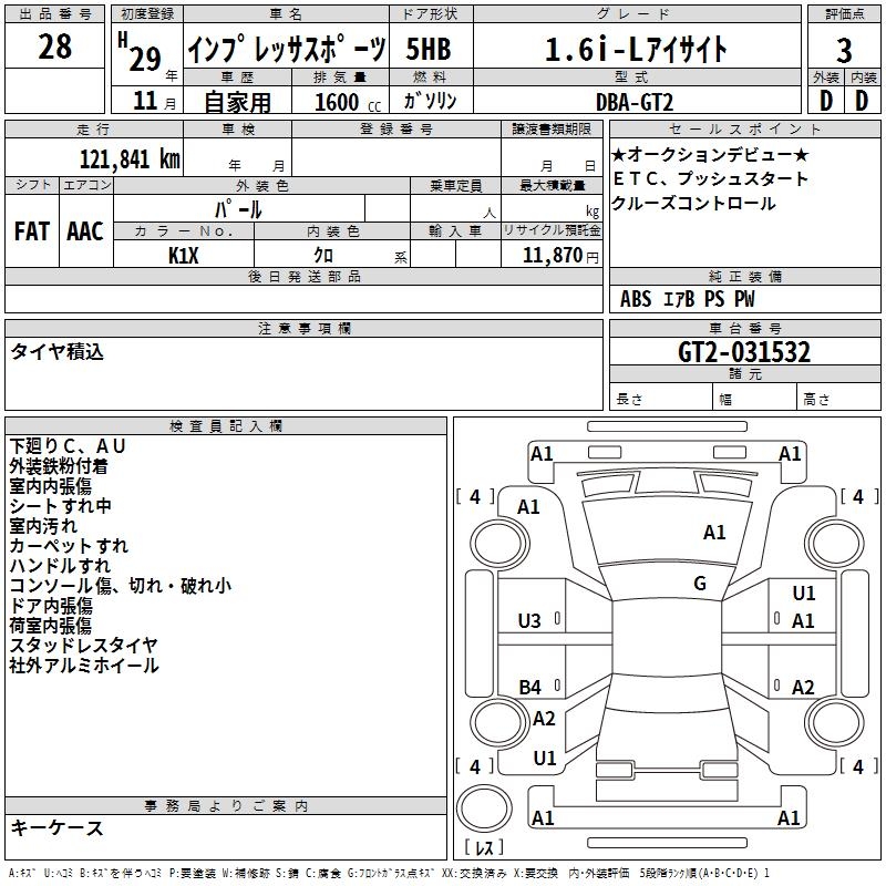 SUBARU IMPREZA