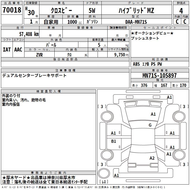 SUZUKI XBEE