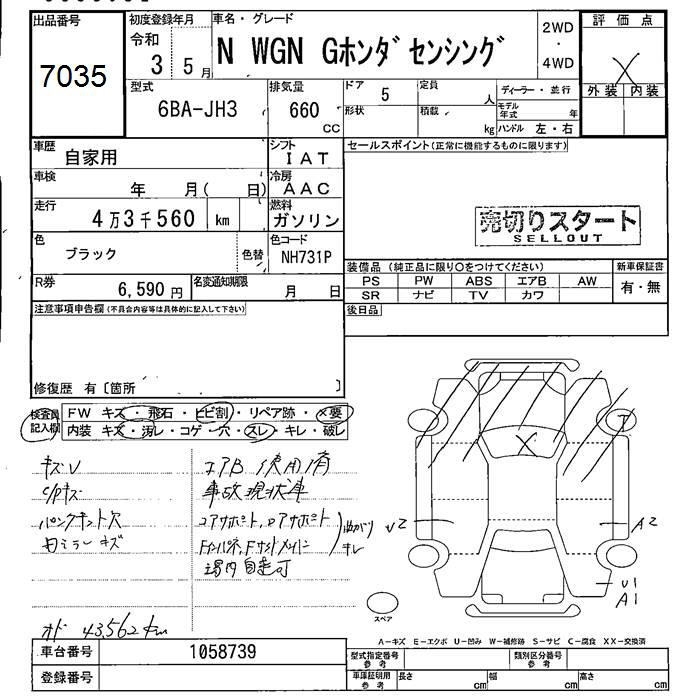 HONDA N-WGN