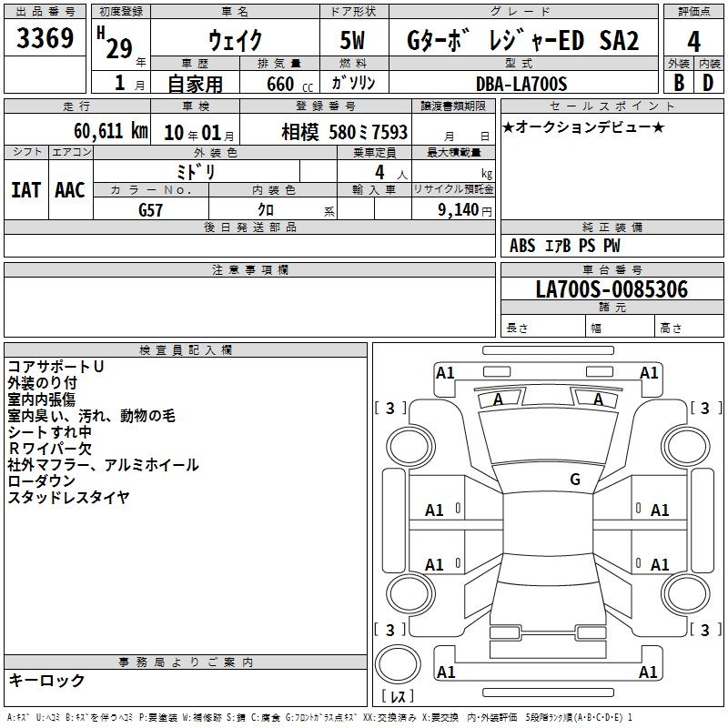 DAIHATSU WAKE
