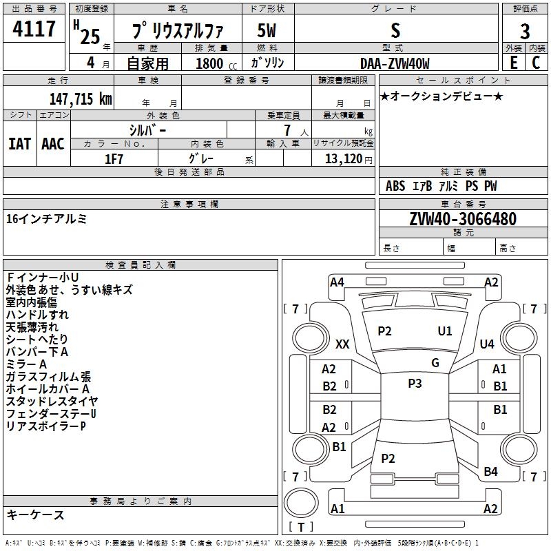TOYOTA PRIUS ALPHA