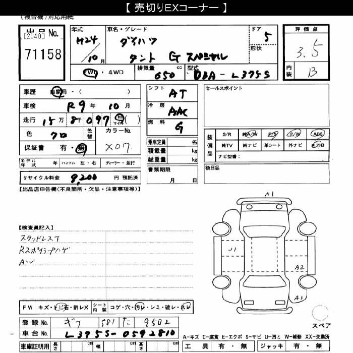 DAIHATSU TANTO
