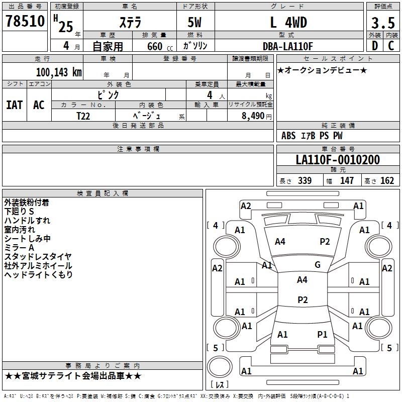 SUBARU STELLA