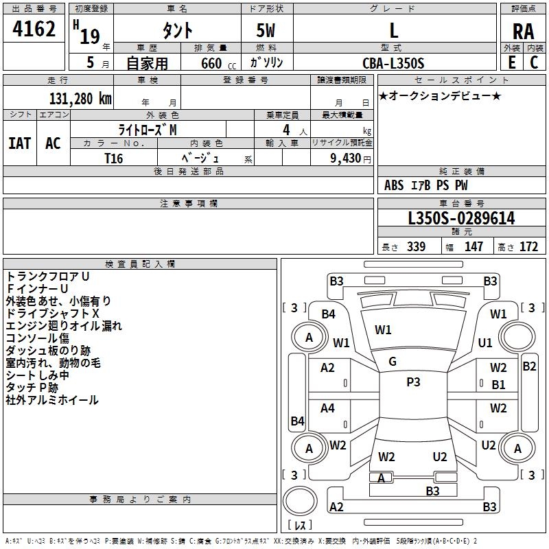 DAIHATSU TANTO