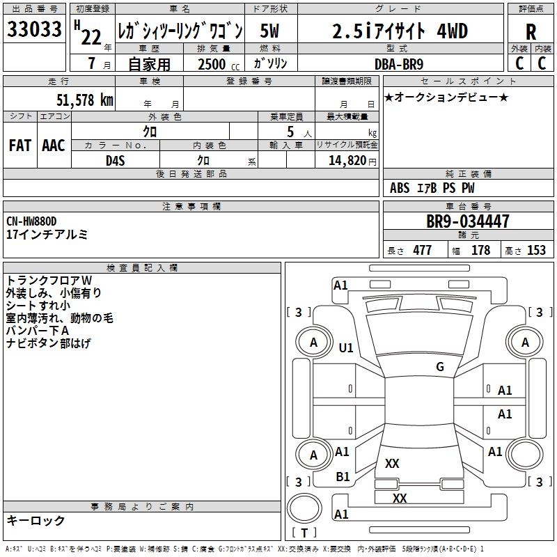 SUBARU LEGACY