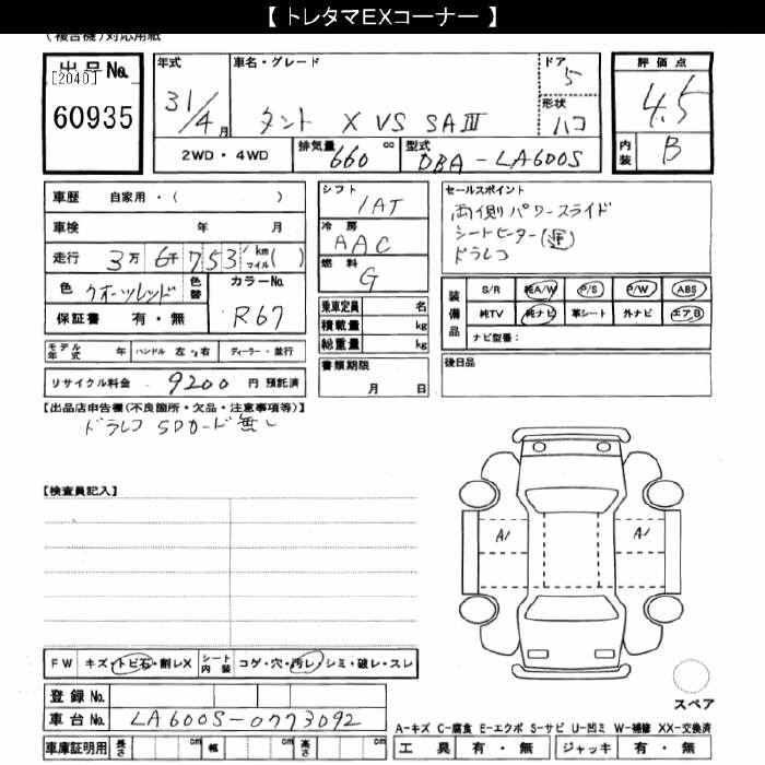 DAIHATSU TANTO