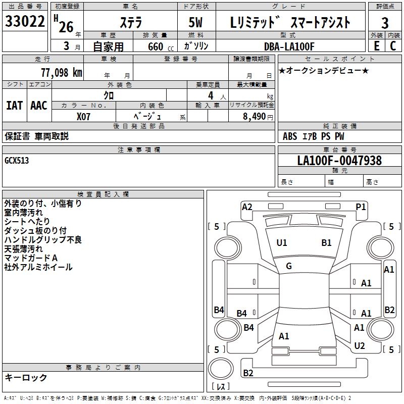 SUBARU STELLA