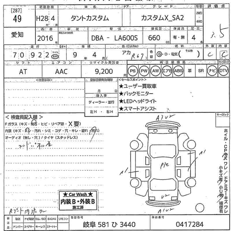 DAIHATSU TANTO