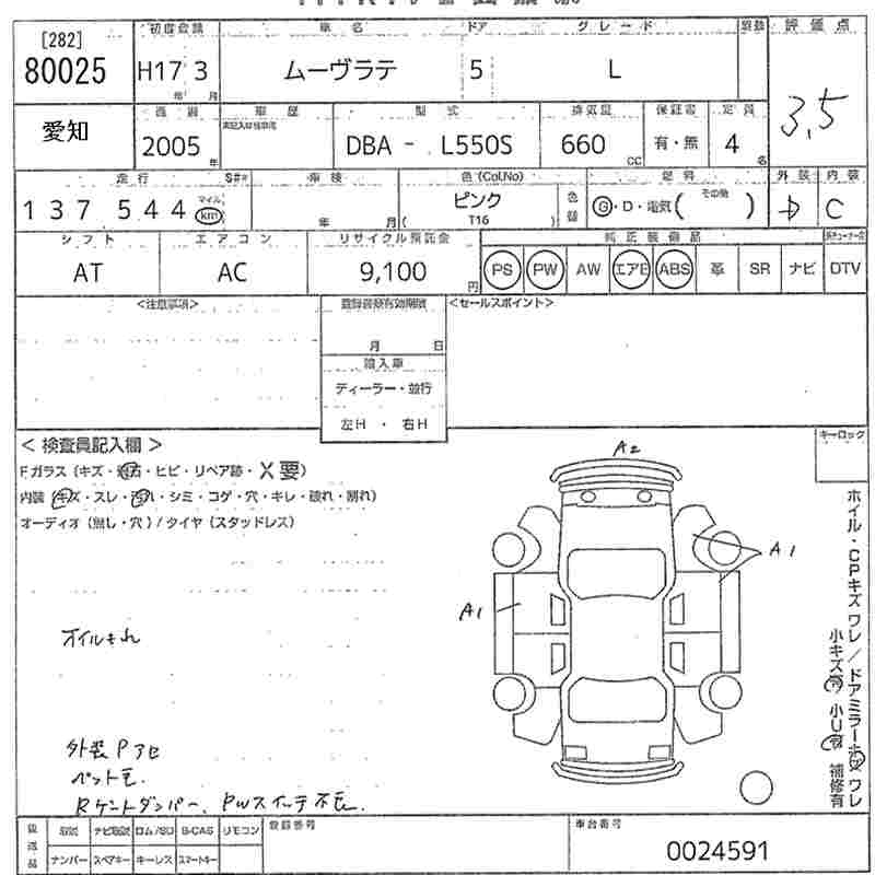 DAIHATSU MOVE LATTE