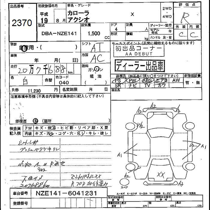 TOYOTA COROLLA AXIO