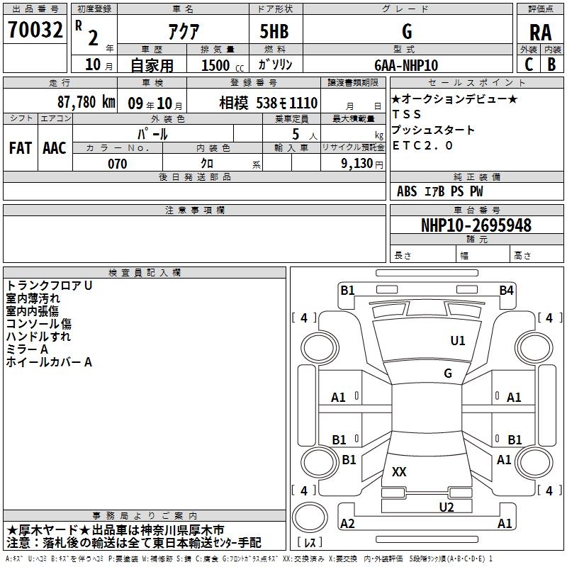 TOYOTA AQUA