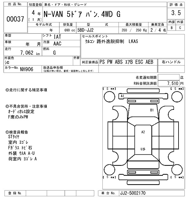 HONDA N-VAN
