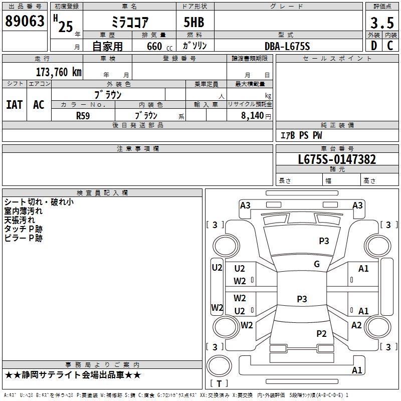 DAIHATSU MIRA COCOA
