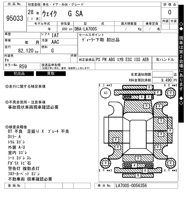 DAIHATSU WAKE
