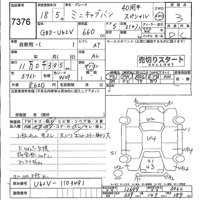 MITSUBISHI MINICAB