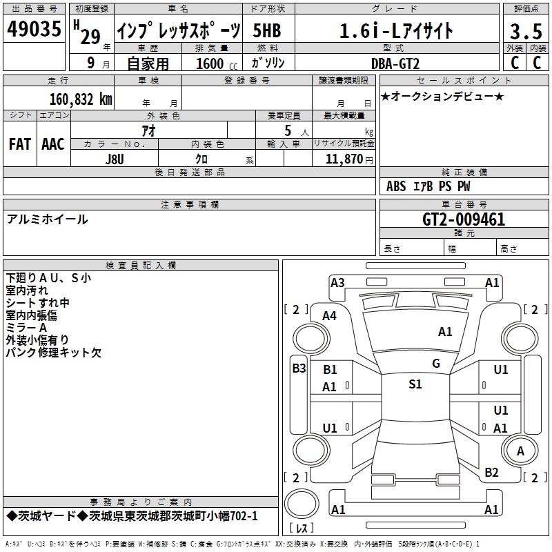 SUBARU IMPREZA