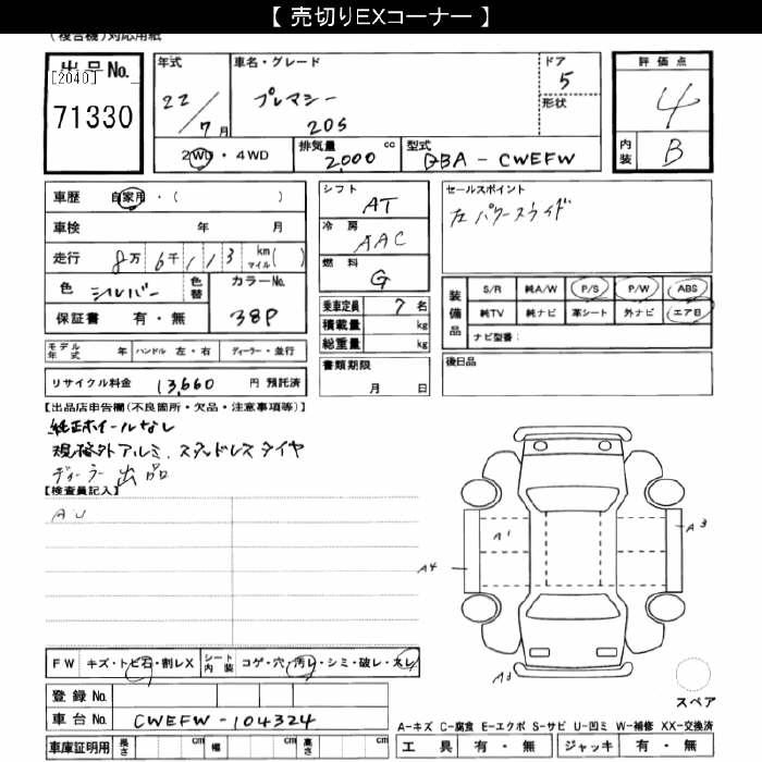 MAZDA PREMACY