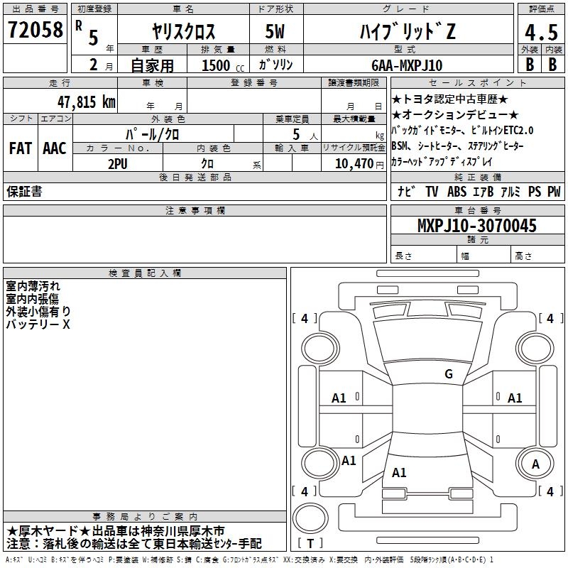 TOYOTA YARIS CROSS