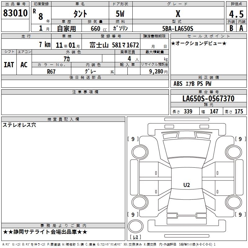 DAIHATSU TANTO