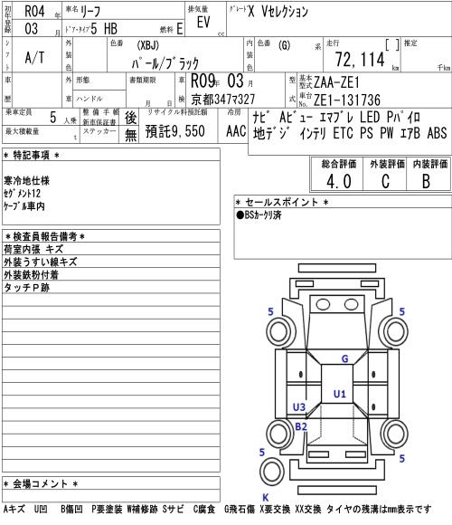 NISSAN LEAF