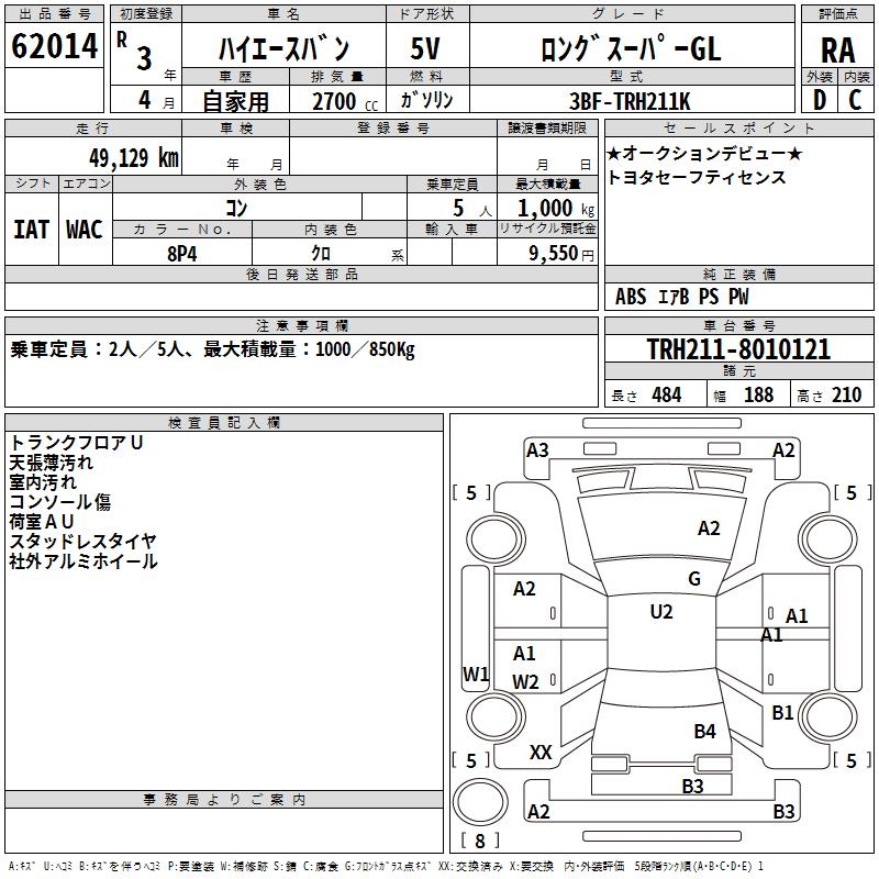 TOYOTA REGIUS ACE