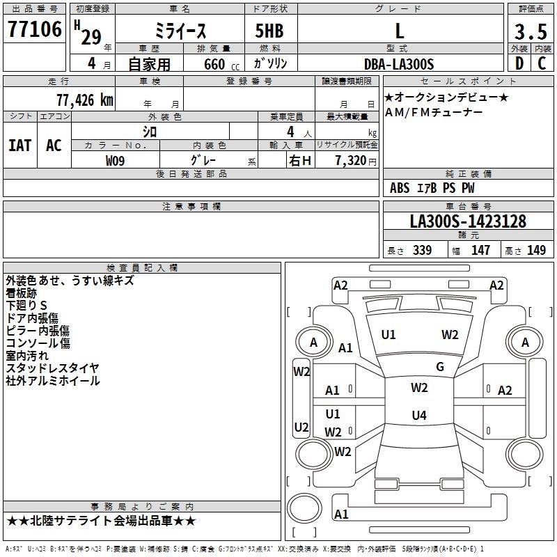 DAIHATSU MIRA E:S