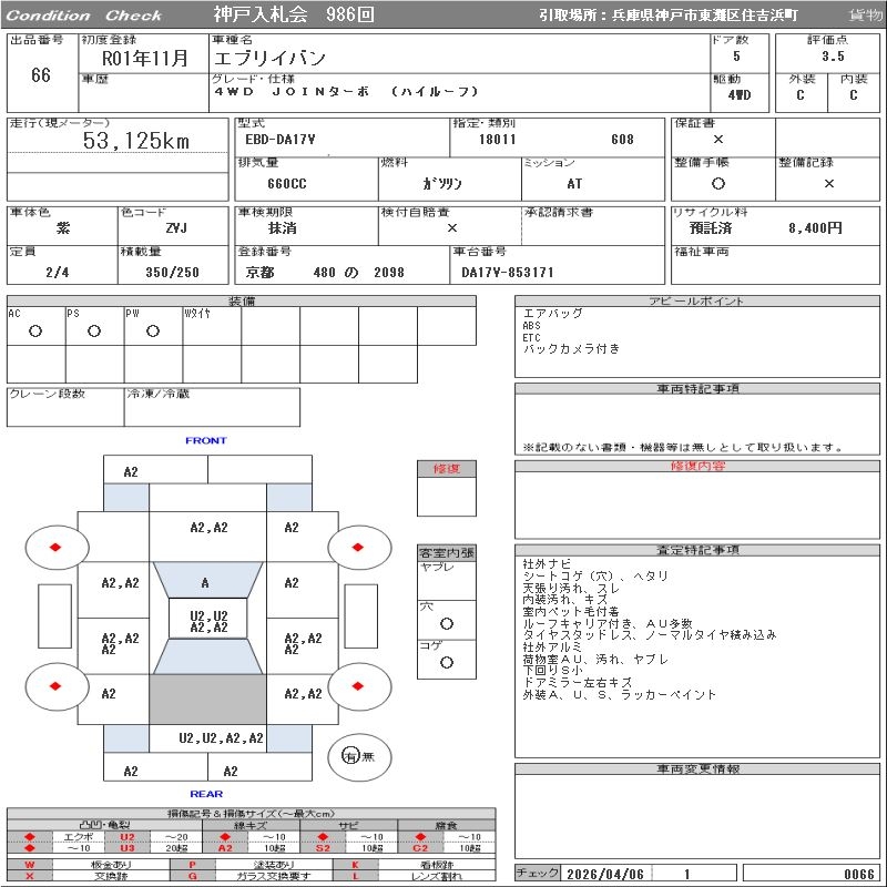 SUZUKI EVERY