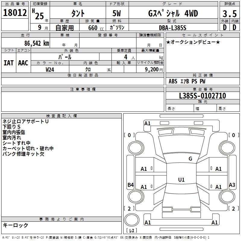 DAIHATSU TANTO