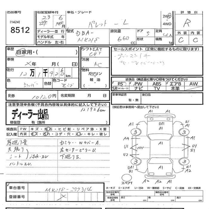 SUZUKI PALETTE