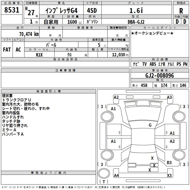 SUBARU IMPREZA