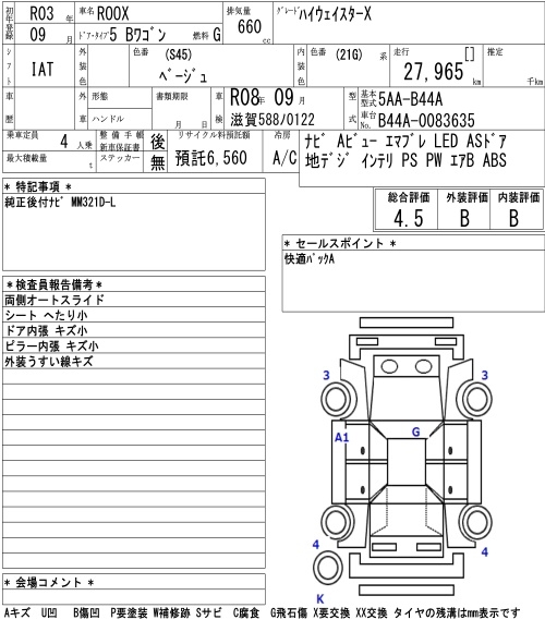 NISSAN ROOX