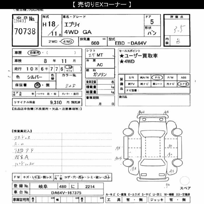 SUZUKI EVERY
