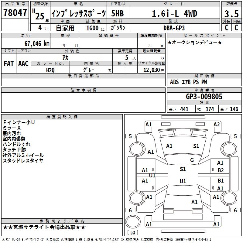 SUBARU IMPREZA