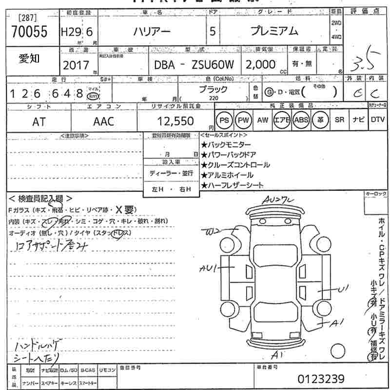 TOYOTA HARRIER