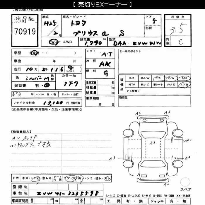 TOYOTA PRIUS ALPHA
