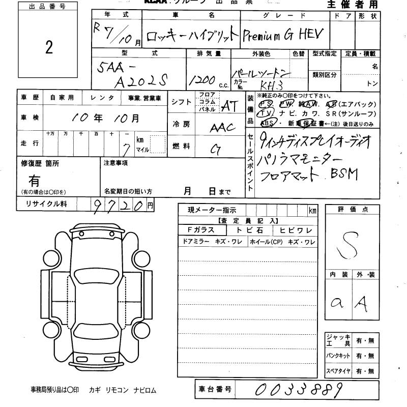DAIHATSU ROCKY