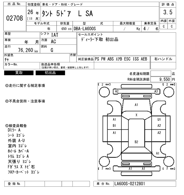 DAIHATSU TANTO