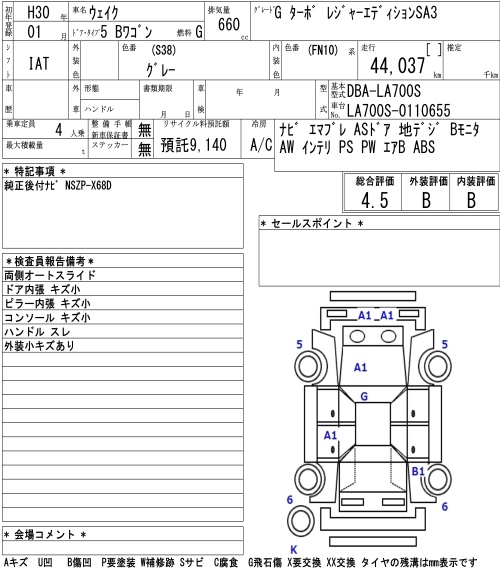 DAIHATSU WAKE