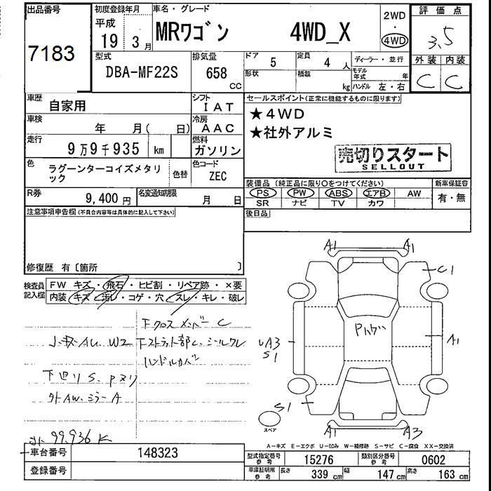 SUZUKI MR WAGON