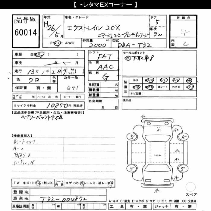 NISSAN X-TRAIL
