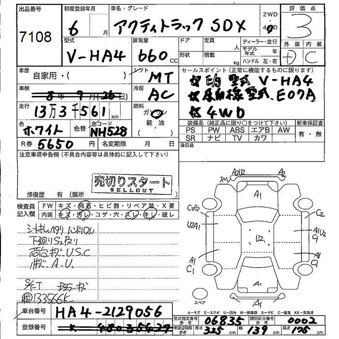 HONDA ACTY