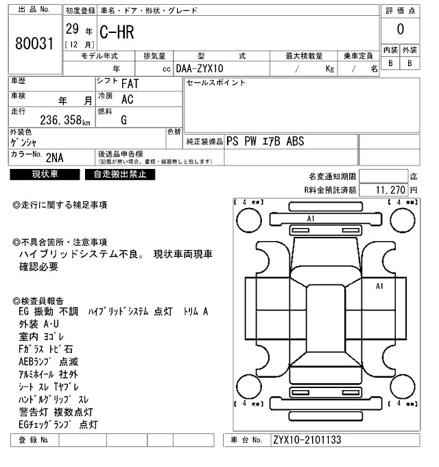 TOYOTA C-HR