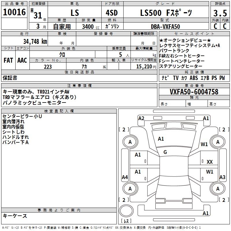LEXUS LS500