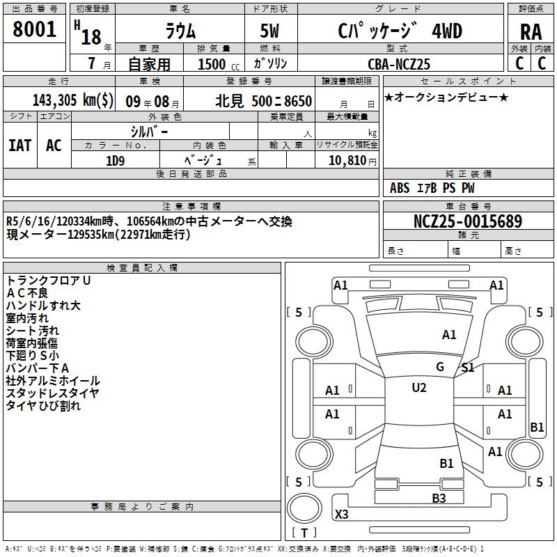 TOYOTA RAUM