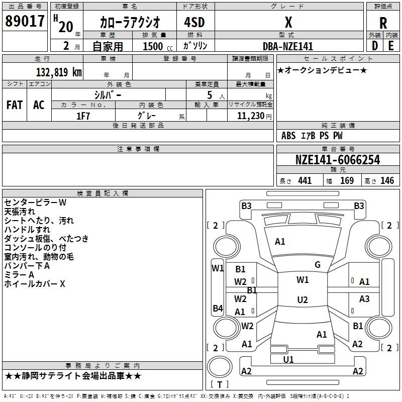 TOYOTA COROLLA AXIO