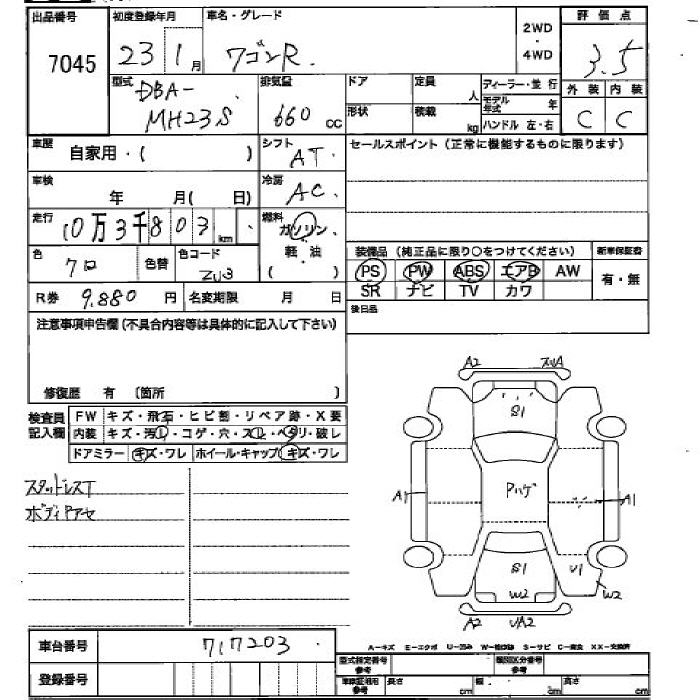 SUZUKI WAGON R