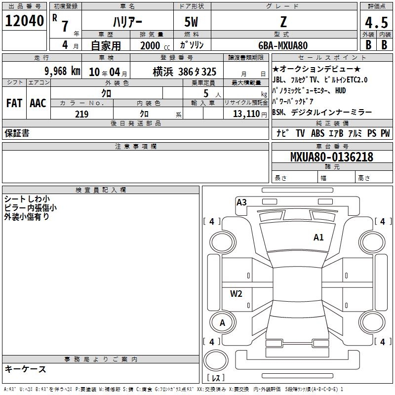TOYOTA HARRIER