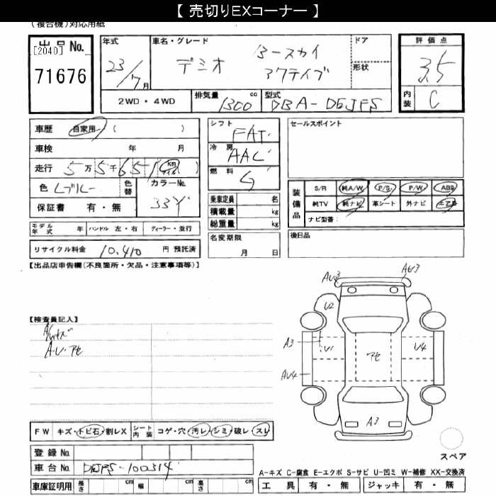 MAZDA DEMIO