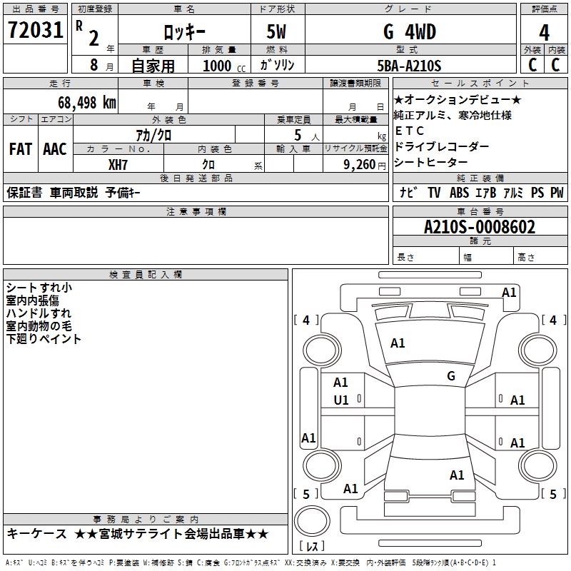 DAIHATSU ROCKY