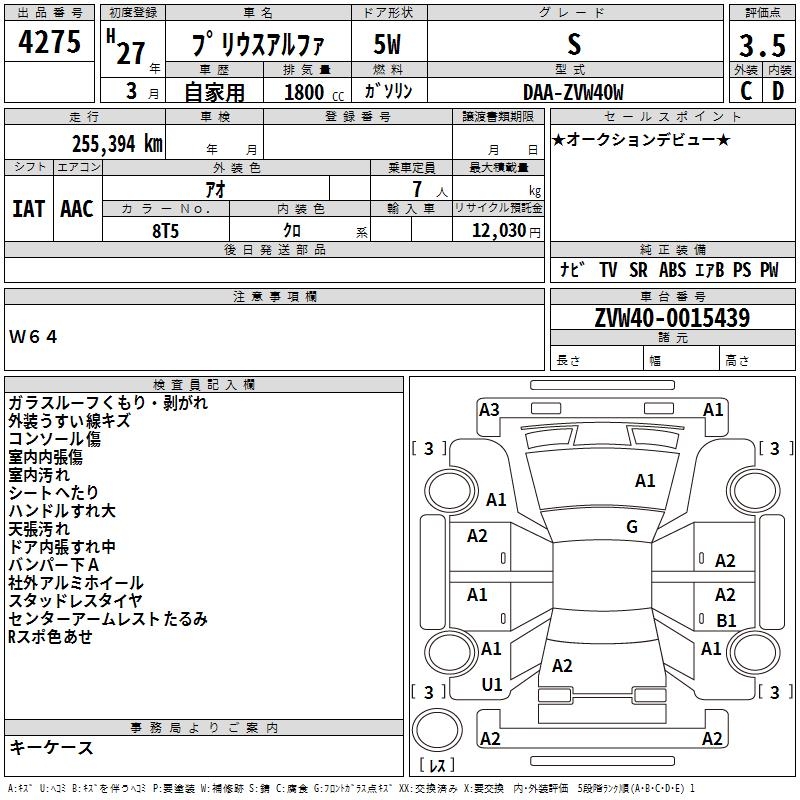 TOYOTA PRIUS ALPHA